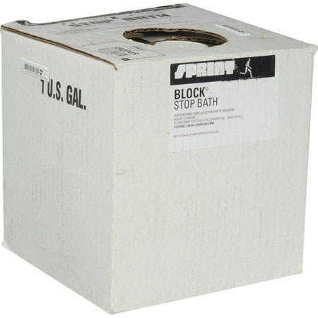 Sprint Block Stop Bath, Vanilla Scented Indicator 4Ltr