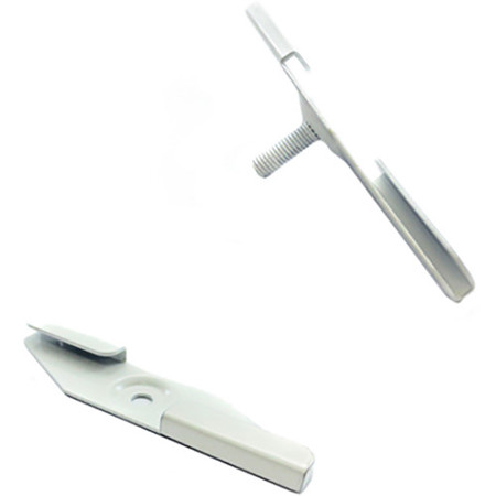 CHAUVET DJ Handy Detachable Grip Scissor Clip for Drop Ceiling Frames and Other Rails, 3 Lbs Capacity, 4 Pack