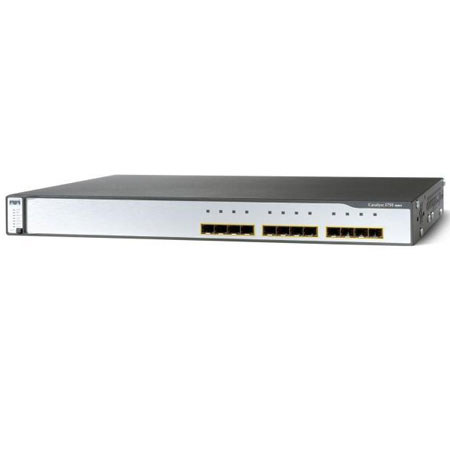 Cisco Catalyst 3750 12 SFP Enhanced Multilayer Image Ethernet Switch
