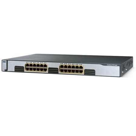 Cisco Catalyst 3750 24 Ports Ethernet Switch, Standard Multilayer Image