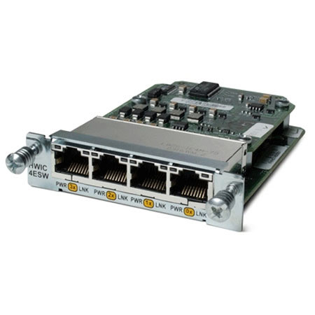 Cisco 4-Port Ethernet Switch WAN Interface Card