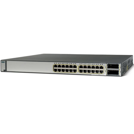 Cisco Catalyst 3750E 24 Ports Ethernet Switch, 750W, IPB Software