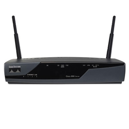 Cisco 877 ADSL 4-Port 10/100 Managed Switch Security Bundle