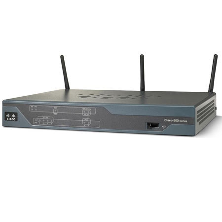 Cisco 881 Ethernet Security Router with 802.11n FCC