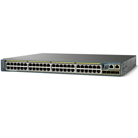 Cisco Catalyst 2960S 48-Port Gige Ethernet Switch, 4 x SFP LAN
