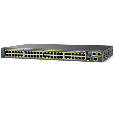 Cisco Catalyst 2960S 48-Port Gige-2 x 10G SFP Ethernet Switch