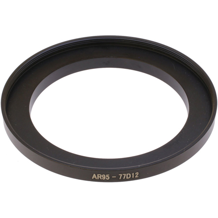 Cavision Medium-Thick Step-Up Ring, Front 95mm Thread (98mm OD), Rear 77mm