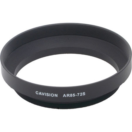 Cavision Conical Step-Up Ring, Front 85mm OD, Rear 72mm Thread, Depth 20mm