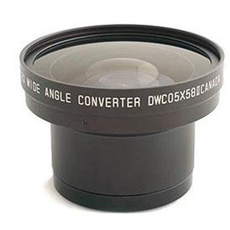 Cavision 0.5x Wide Angle Zoom Converter Lens, Hood