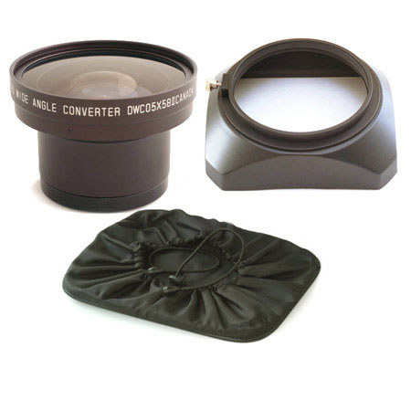 Cavision 58mm 0.5x Wide-Angle Zoom-Through Converter Lens Kit