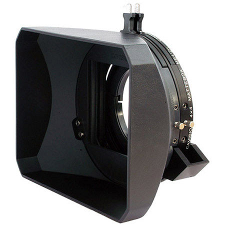 Cavision 4x4in Hard Shade Matte Box, 2 Filter Trays