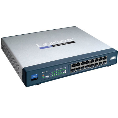 Cisco 16-port 10/100 Multi-WAN VPN Router