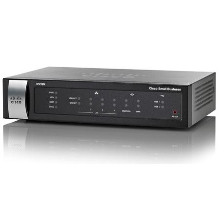 Cisco RV320 Dual Gigabit WAN VPN Router