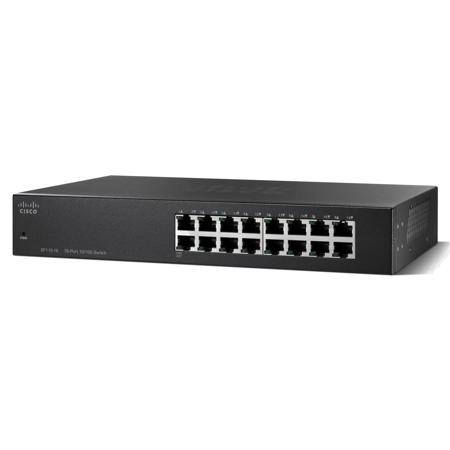 Cisco SF110-16 16-Port 10/100 Unmanaged Switch