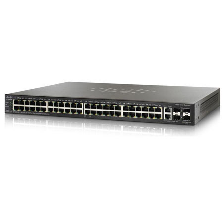 Cisco SF500-48P 48-Port 10/100 POE Stackable Managed Switch