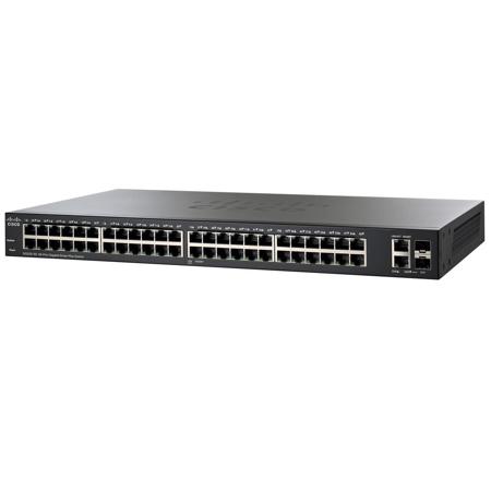 Cisco SG220-50-K9 48-Port 10/100/1000 Gigabit Smart Plus Switch