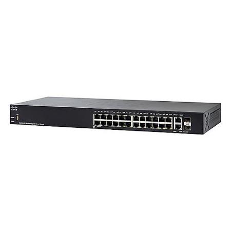 Cisco SG250-26P-K9 26-Port 10/100/1000 Gigabit PoE+ Smart Switch