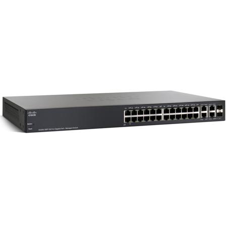Cisco SG300-28PP 28 Port Gigabit PoE+ Managed Switch