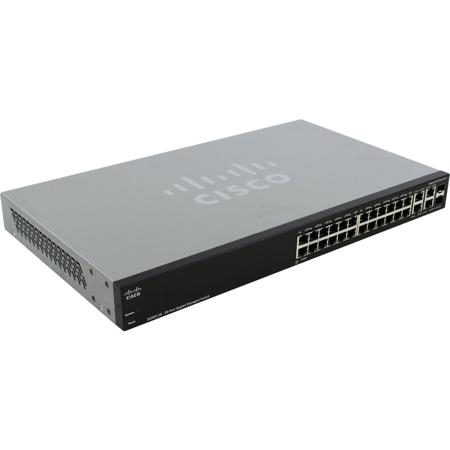 Cisco SG350-28 28 Port 10/100/1000 Gigabit Managed Switch