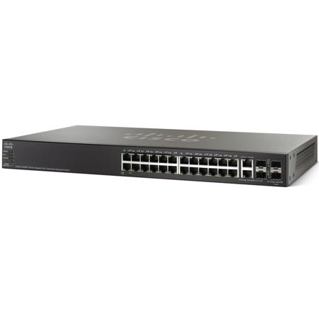 Cisco SG500-28MPP 28 Port Gigabit Maximum PoE+ Stackable Managed Switch