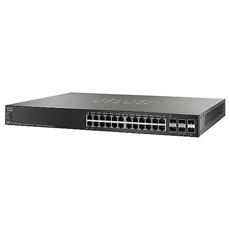 Cisco SG500X-24MPP 24 Port Gigabit + 4x 10-Gigabit Maximum PoE+ Switch