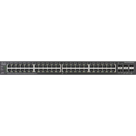 Cisco SG500X-48P-K9 48-Port PoE Gigabit Ethernet Stackable Managed Switch