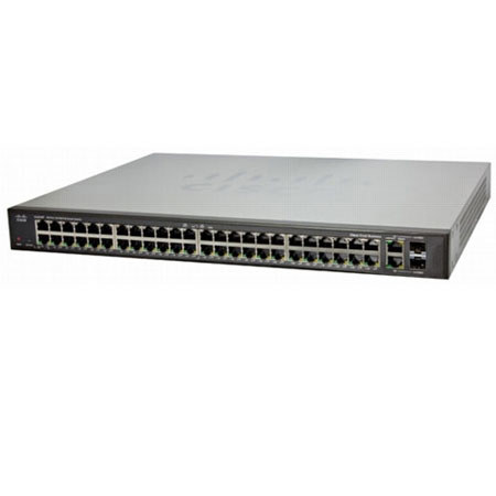 Cisco SF200-48P 48-Port 10/100 PoE Ethernet Smart Switch