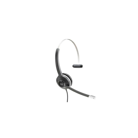 Cisco Headset 531 (Wired Single with Quick Disconnect coiled RJ Headset Cable)