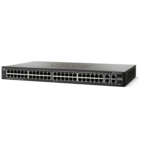 Cisco SF300-48P 48-Port 10/100 PoE Managed Switch