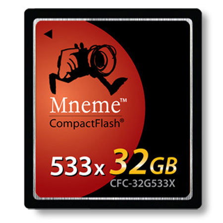 Shining Technology 32GB Mneme CF Memory Card + 533x Speed
