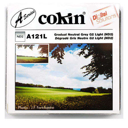 Cokin A121L G2 Hard-Edge Graduated ND 0.3 (1-Stop) Filter - A Series