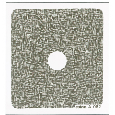 Cokin A62 Gray Diffuser 1 Filter with Center Spot A-Series