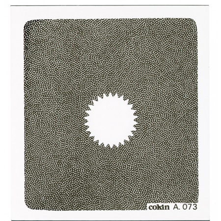 Cokin 66x72mm Center Spot Filter for A Series Holder, Wide Angle Gray 2