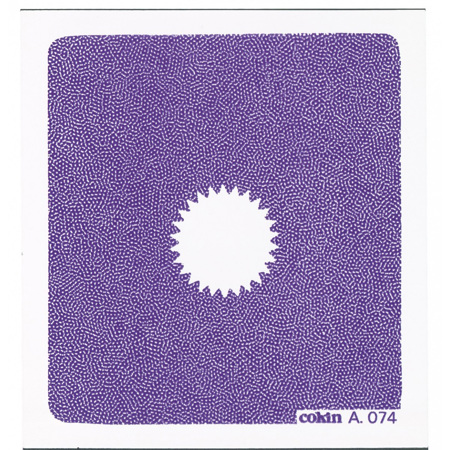 Cokin 66x72mm Center Spot Filter for A Series Holder, Wide Angle Violet