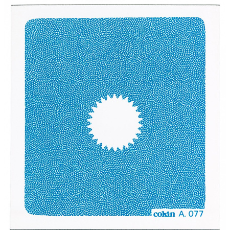 Cokin 66x72mm Center Spot Filter for A Series Holder, Wide Angle Blue