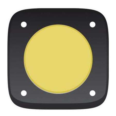 Cokin 66x72mm Pola-Color Glass Filter for A Series Holder, 1/3 f/stop, Yellow