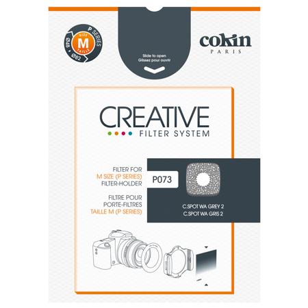 Cokin P073 Gray 2 Wide-Angle Center Spot Resin Filter for P Series Holder