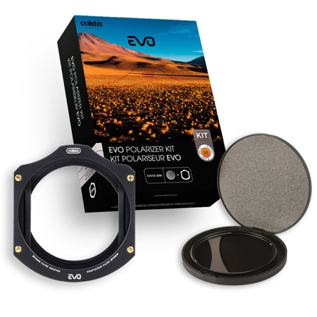 Cokin EVO Circular Polarizer Filter Kit with P Series Filter Holder, Medium