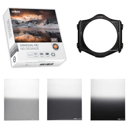 Cokin Graduated ND Filter Kit P Series, with Filter Holder & Graduated ND Filters (121L, 121M, 121S)