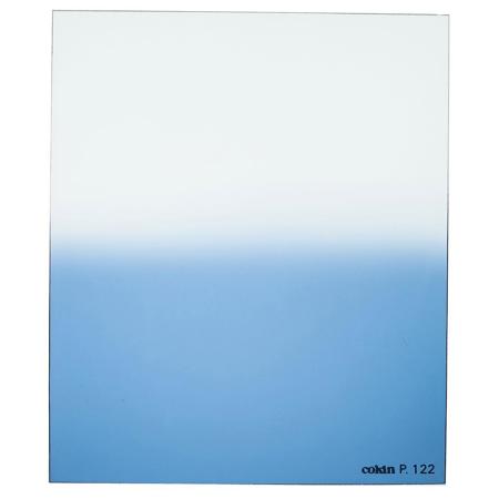 Cokin P122 B1 - Graduated Blue Filter - Hard Edge, 1 2/3-Stops, P-Series