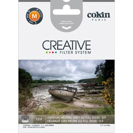 Cokin P125F T2 - Graduated Tobacco Filter - Full, 2-Stops, P-Series