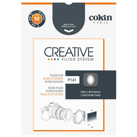 Cokin P141 Dark Gray Diffuser Filter with Clear Center Oval, P-Series