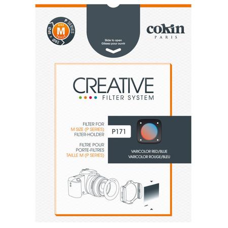 Cokin P171 Varicolor Red/Blue Filter, P-Series