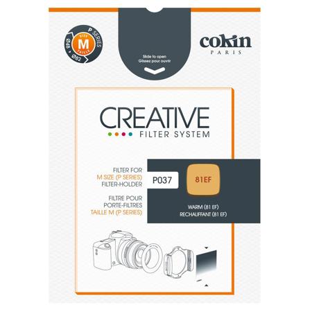 Cokin P037 81EF Warm, Light Balancing Color Conversion Warming Filte, P Series