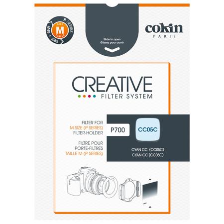 Cokin P700 Cyan Color Correction Filter CC05C, P-Series