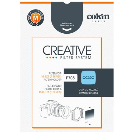 Cokin P705 Cyan Color Correction Filter CC30C, P-Series