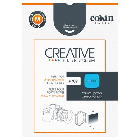 Cokin P709 Cyan Color Correction Filter CC50C, P-Series