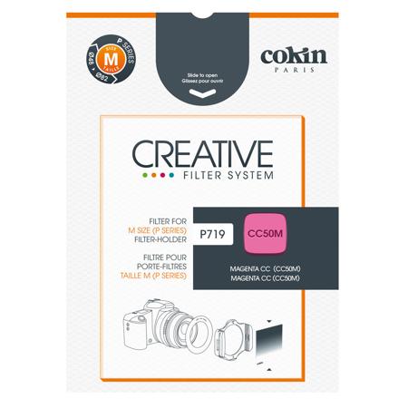 Cokin P719 Magenta Color Correction Filter CC50M, P-Series