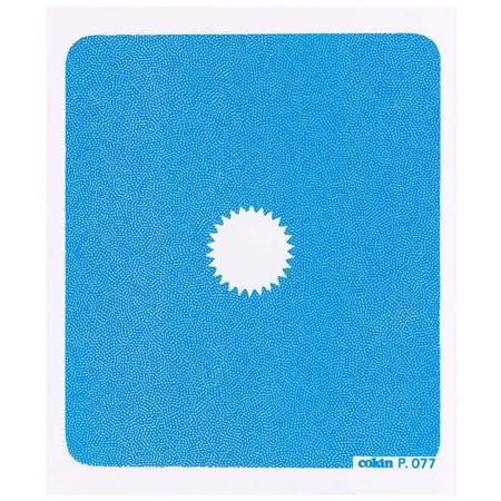 Cokin P77 Blue Diffuser Filter with Center Spot for Wide Angle Lenses, P-Series