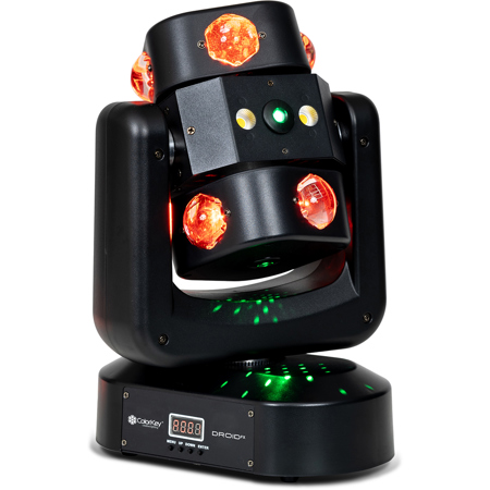 ColorKey Droid FX Multi-Effect Moving-Head with Multicolor LED Beams and Lasers